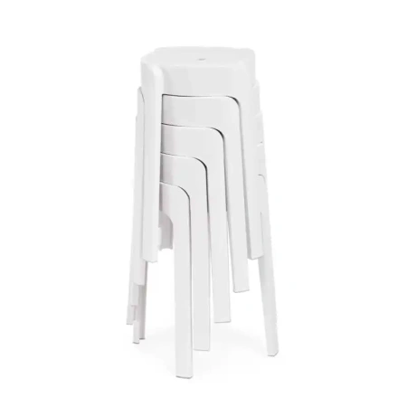 Табурет Woodville Bovel white